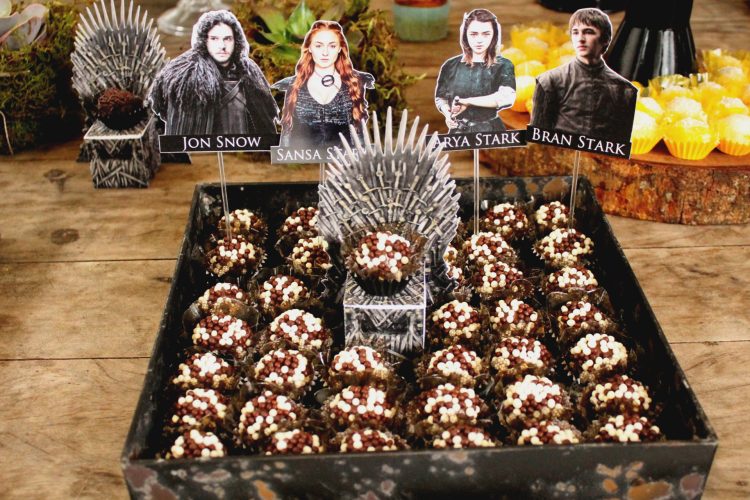 DOCES FESTA GAME OF THRONES