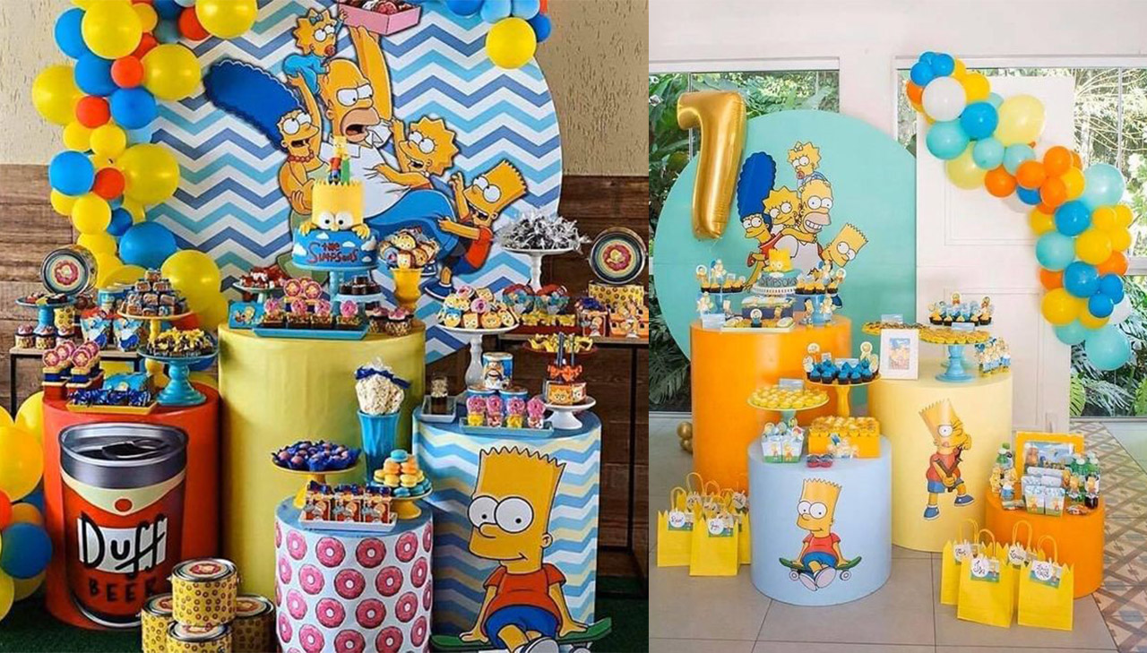 IDEIAS PARA FAZER UMA FESTA DOS SIMPSONS