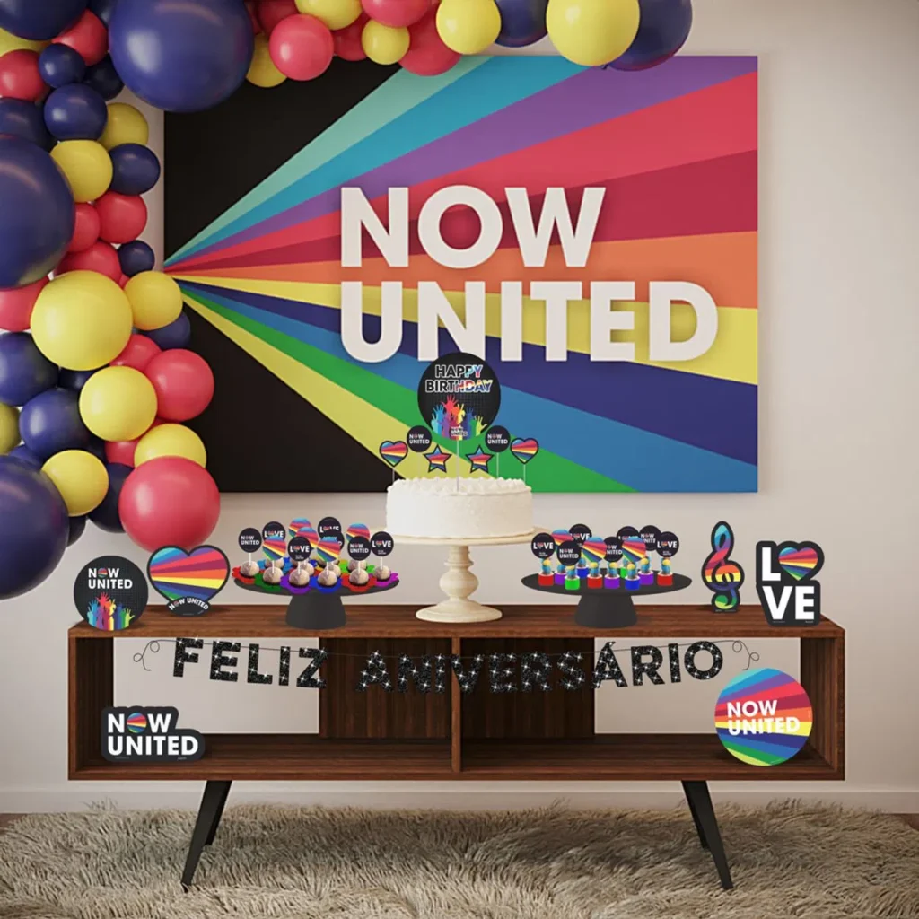 IDEIAS PARA FESTA NOW UNITED