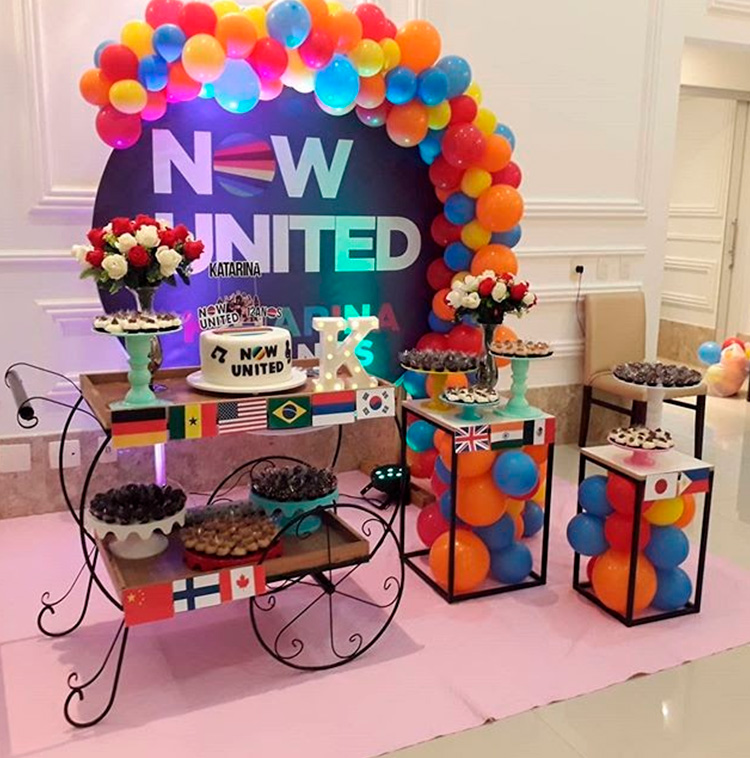 IDEIAS PARA FESTA NOW UNITED